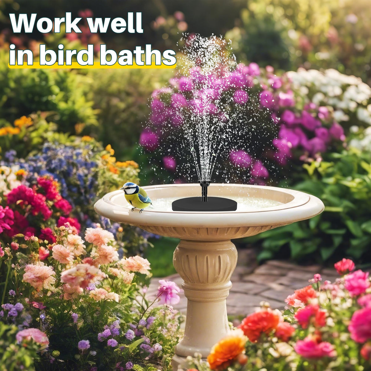 Biling water feature designs for waterfalls, streams, and bubblers