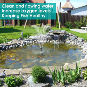 Biling bio balls and filter pads enable chemical-free, safe filtration.
