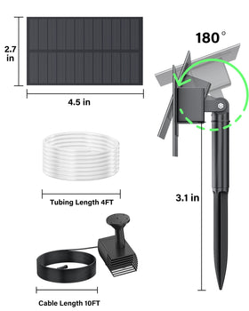 Biling nozzle-patterns set offers varied water displays for garden ambience