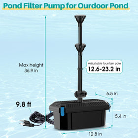 Biling outlet components ensure smooth water flow and easy maintenance.