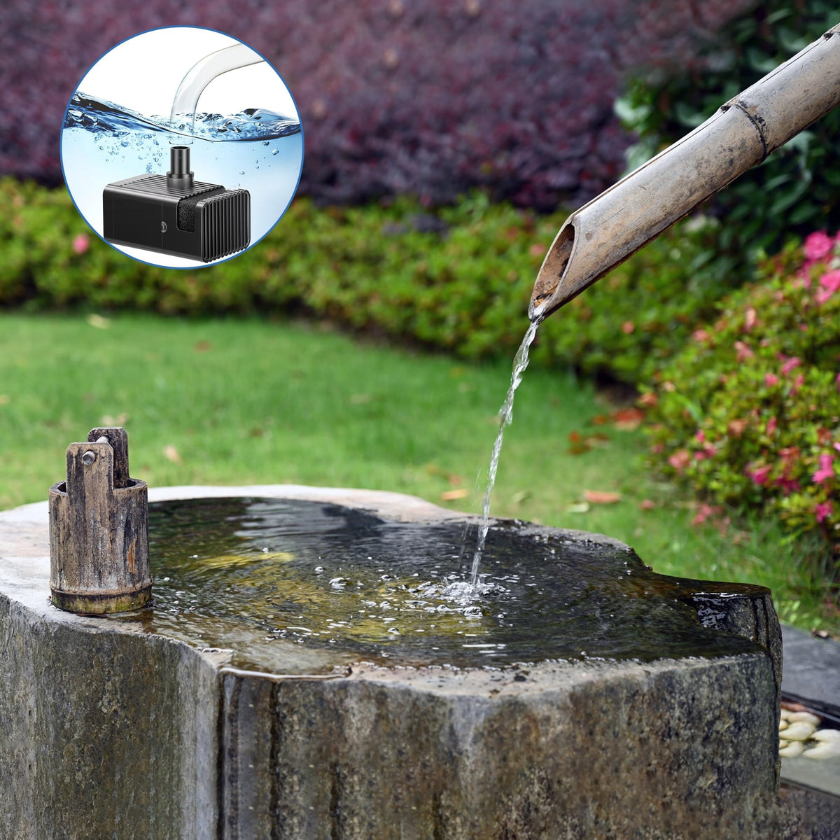 Biling solar kit suitable for small ponds and garden pools