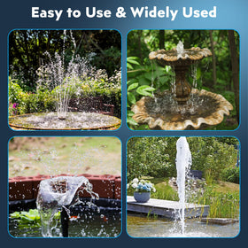 Biling Solar Pond Filter compact design saves pond space