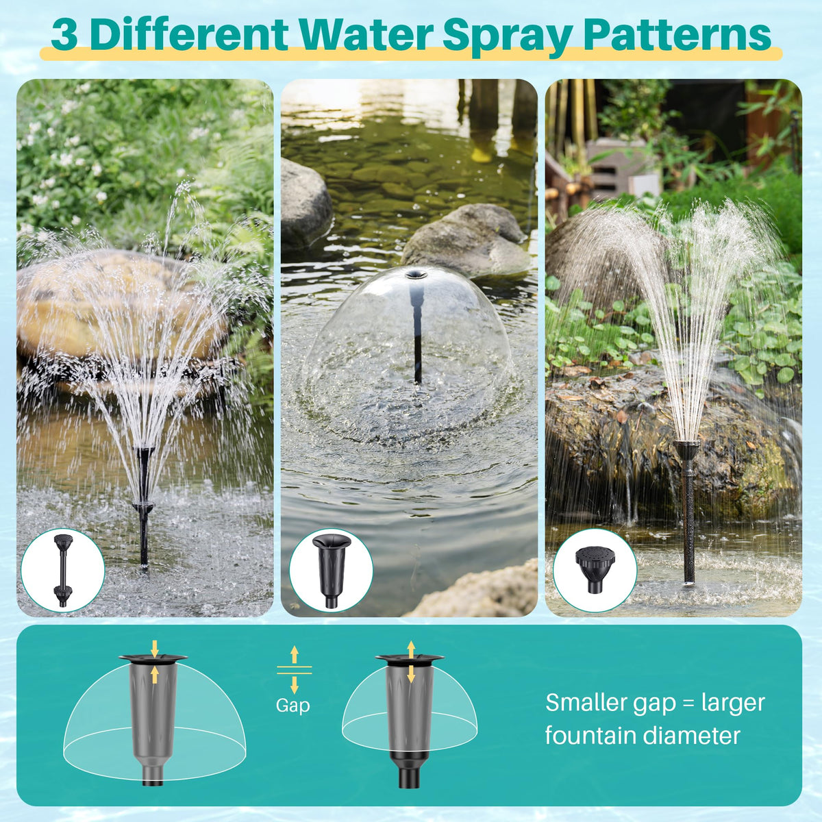 Biling user manual included simplifies setup and ongoing pond care.