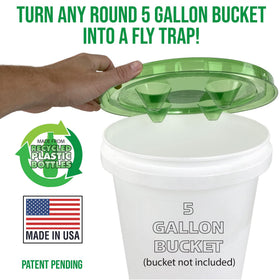 Billy-Bob Fly-Lid easy cleanup in action