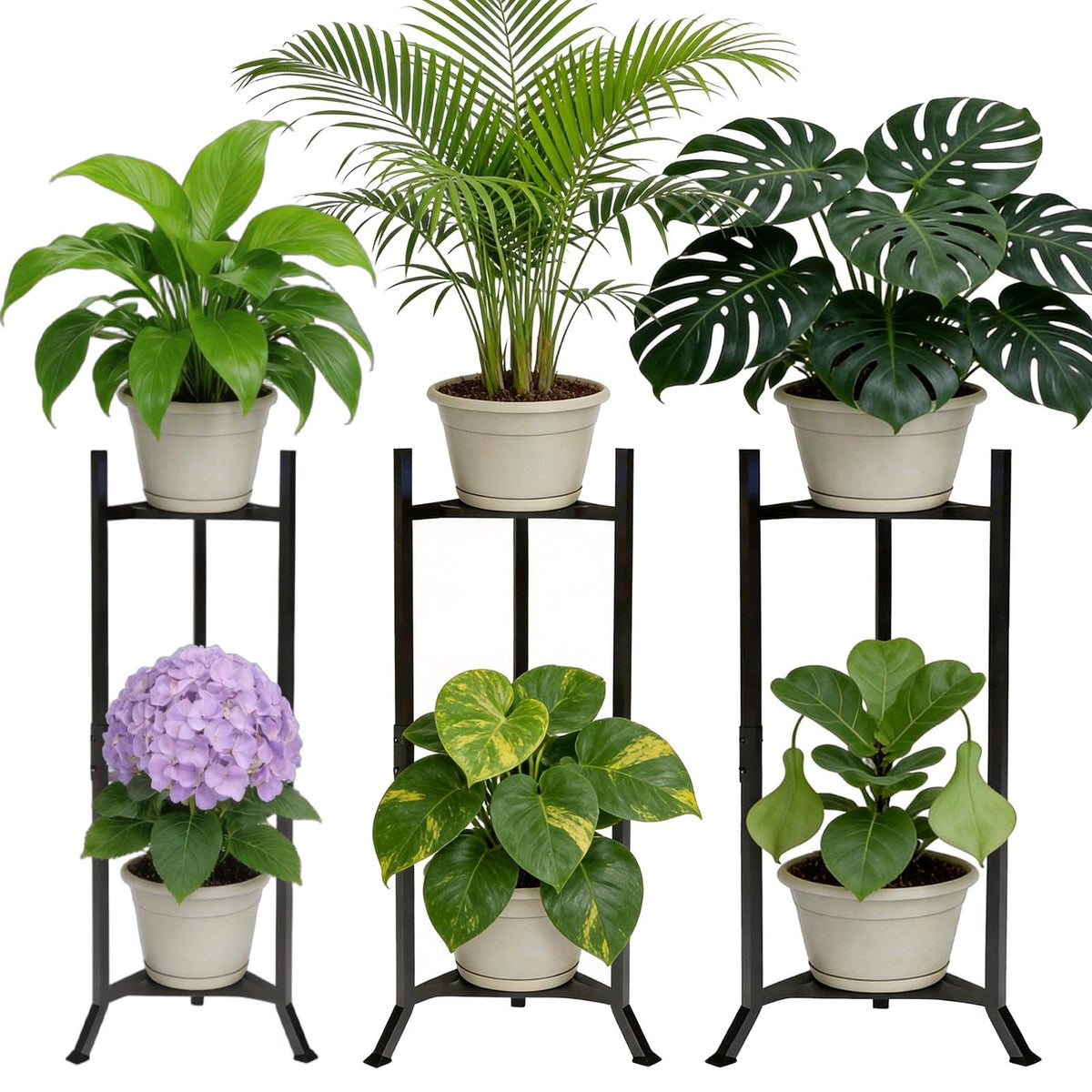 Bilyvige adjustable width supports 8-12 inch pots.