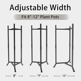 Bilyvige easy-assembly kit for quick setup of the plant stand.