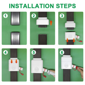 Binazon outdoor rainwater diversion system in a garden setting