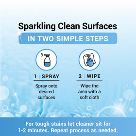 Bio Ouster streak-free finish from shell to interior with gentle cleaning.