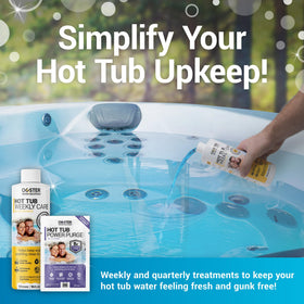 Bio Ouster power purge jet cleaner unclogs spa jets for smoother flow.