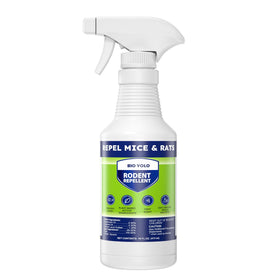 BIO YOLO Rodent Repellent Spray bottle protects indoor spaces with peppermint scent