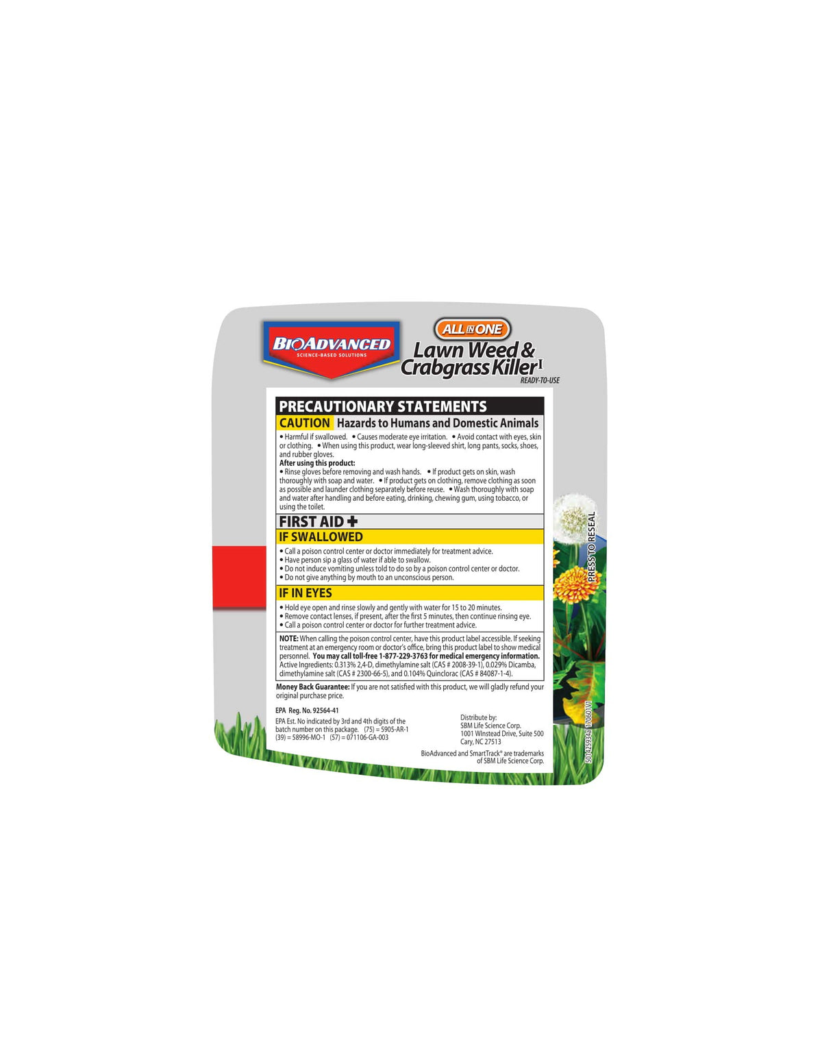 BioAdvanced all-in-one formula bottle demonstrates convenience and efficiency.