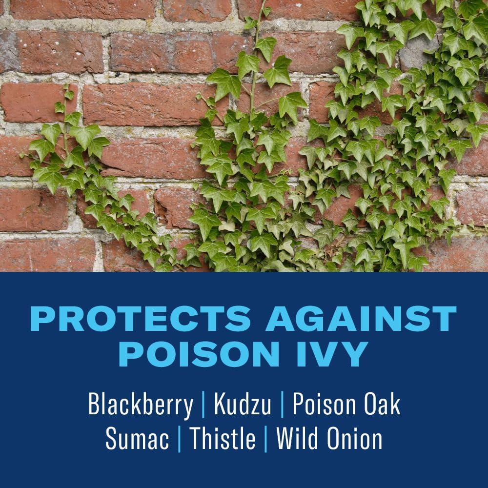 BioAdvanced Brush Killer Plus spray application on brush outdoors