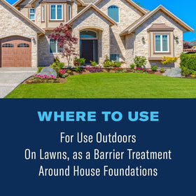 Treats chinch bugs and grubs for healthier turf.