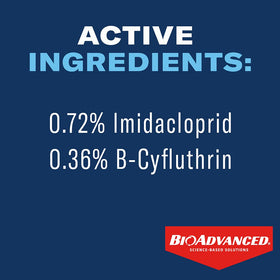 BioAdvanced Complete Insect Killer label detail highlights ingredients and directions.
