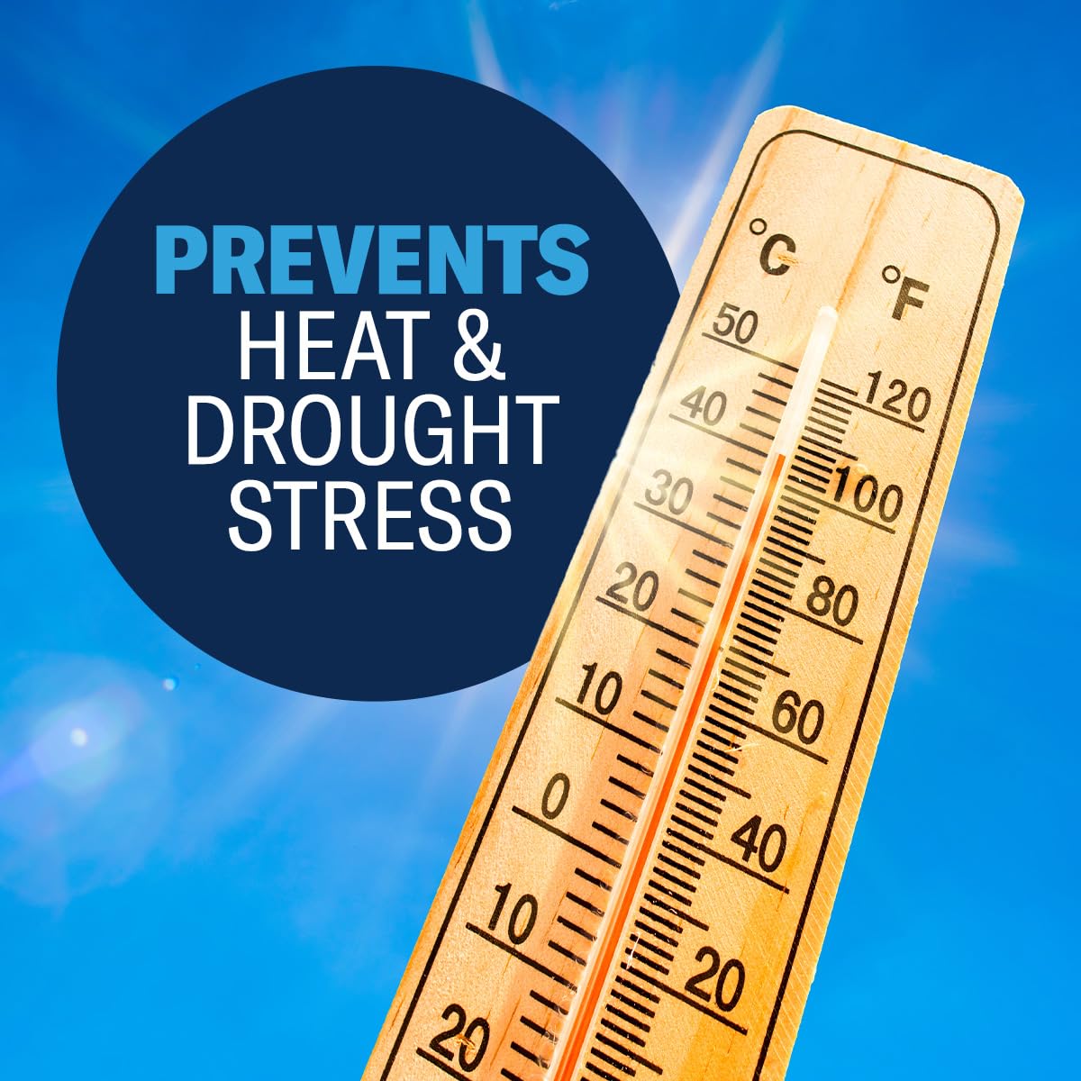 BioAdvanced Drought Guard moisture-lock formula maintains soil moisture