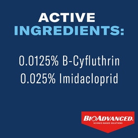 BioAdvanced formula with beta-cyfluthrin and imidacloprid for roses and flowers