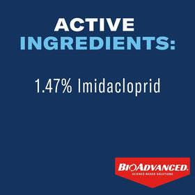 BioAdvanced mix and pour eliminates spraying for easy use