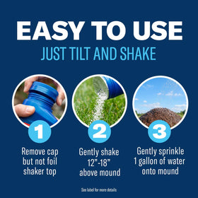 1 lb BioAdvanced bottle provides long-lasting outdoor fire ant control.