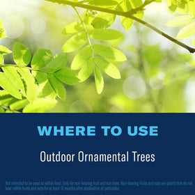 BioAdvanced application in home garden setup supports long-lasting tree protection.