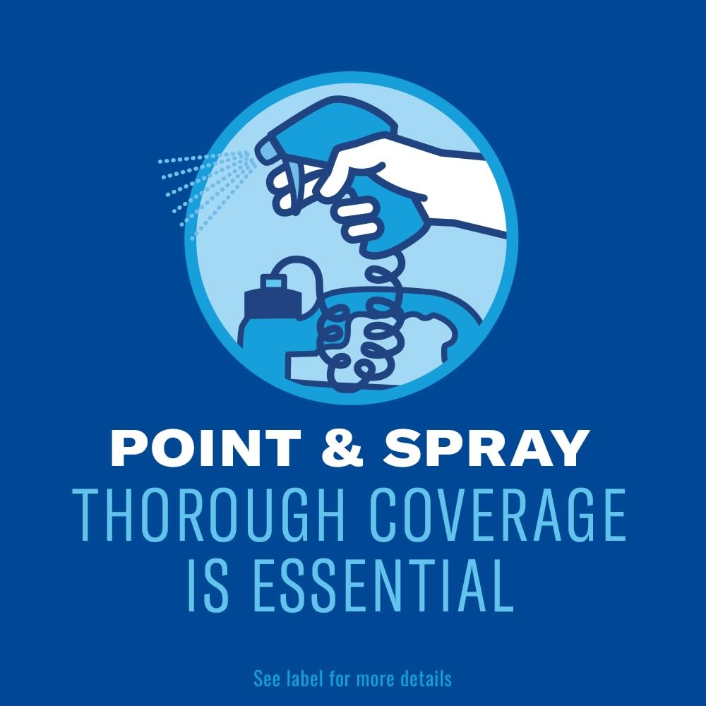 BioAdvanced Home Pest Plus Germ Killer outdoors as a barrier treatment.