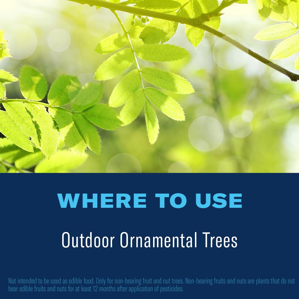 BioAdvanced systemic protection from roots to leaves supports healthier trees.