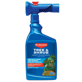 BioAdvanced Tree & Shrub Insect Killer bottle pour for quick, ready-to-use pest control