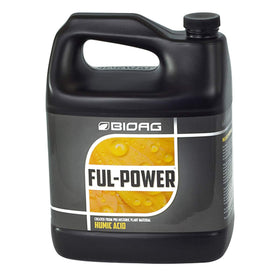 BioAg Ful-Power bottle pour boosts nutrient uptake for healthier roots.