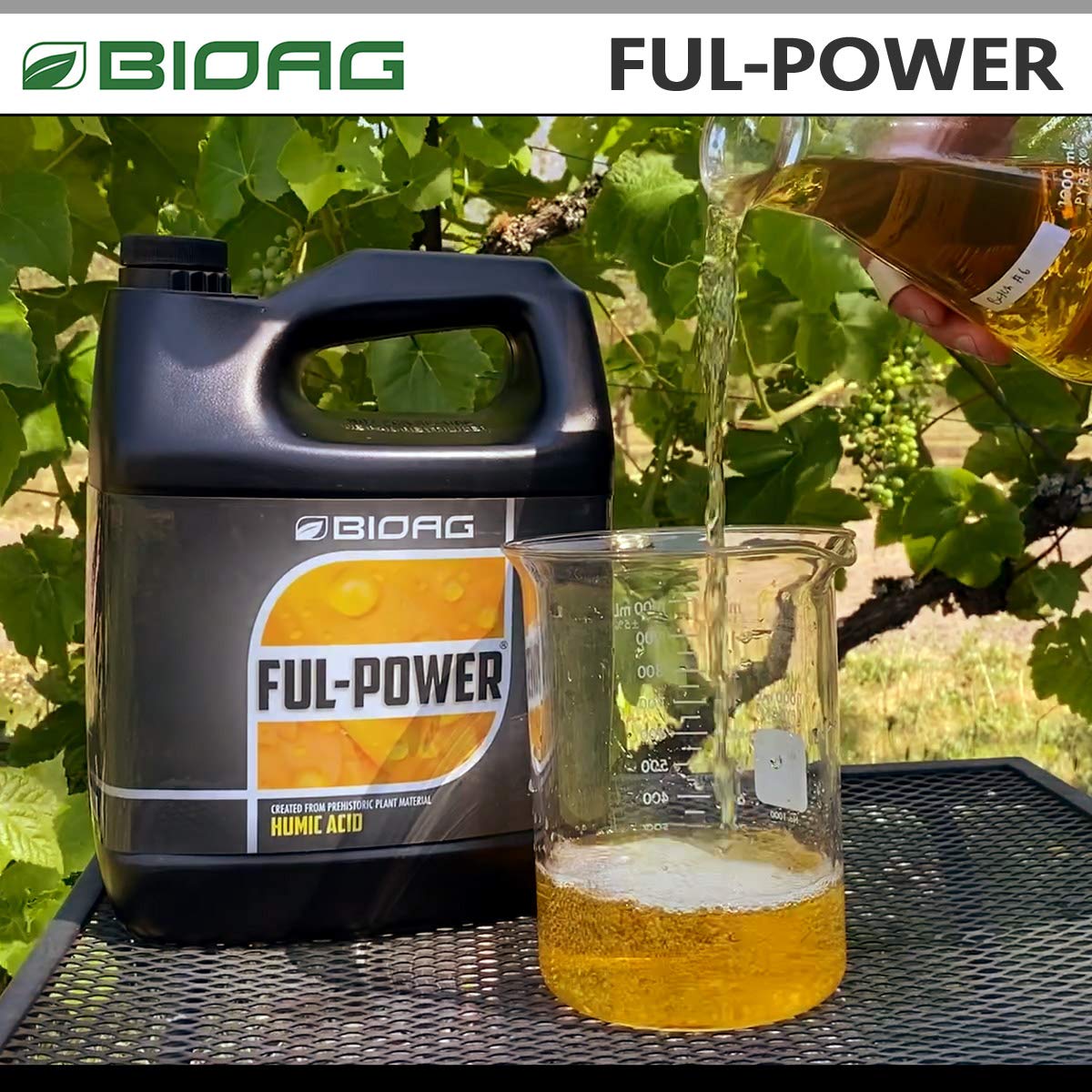BioAg Ful-Power in a growing media mix aids seed germination and root conditioning.