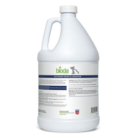 Bioda Probiotic Outdoor Odor Eliminator spray applies on turf to reduce odors naturally.