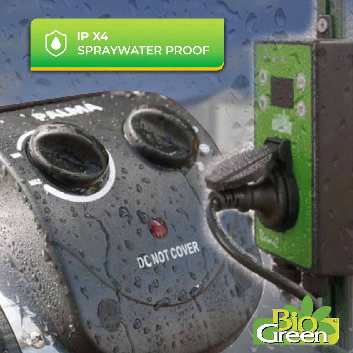 Bio Green Palma stainless steel body designed for durability