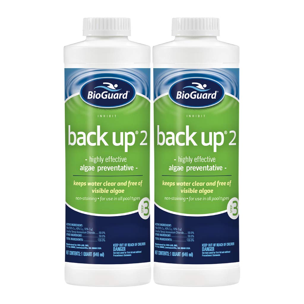 BioGuard Back Up 2-Qt two-pack front view for easy shopping.