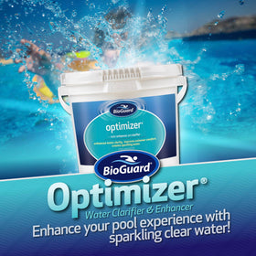 BioGuard Optimizer soft water texture promotes skin-friendly swimming.