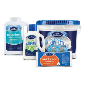 BioGuard Optimizer crystal-clear water close-up shows enhanced clarity.