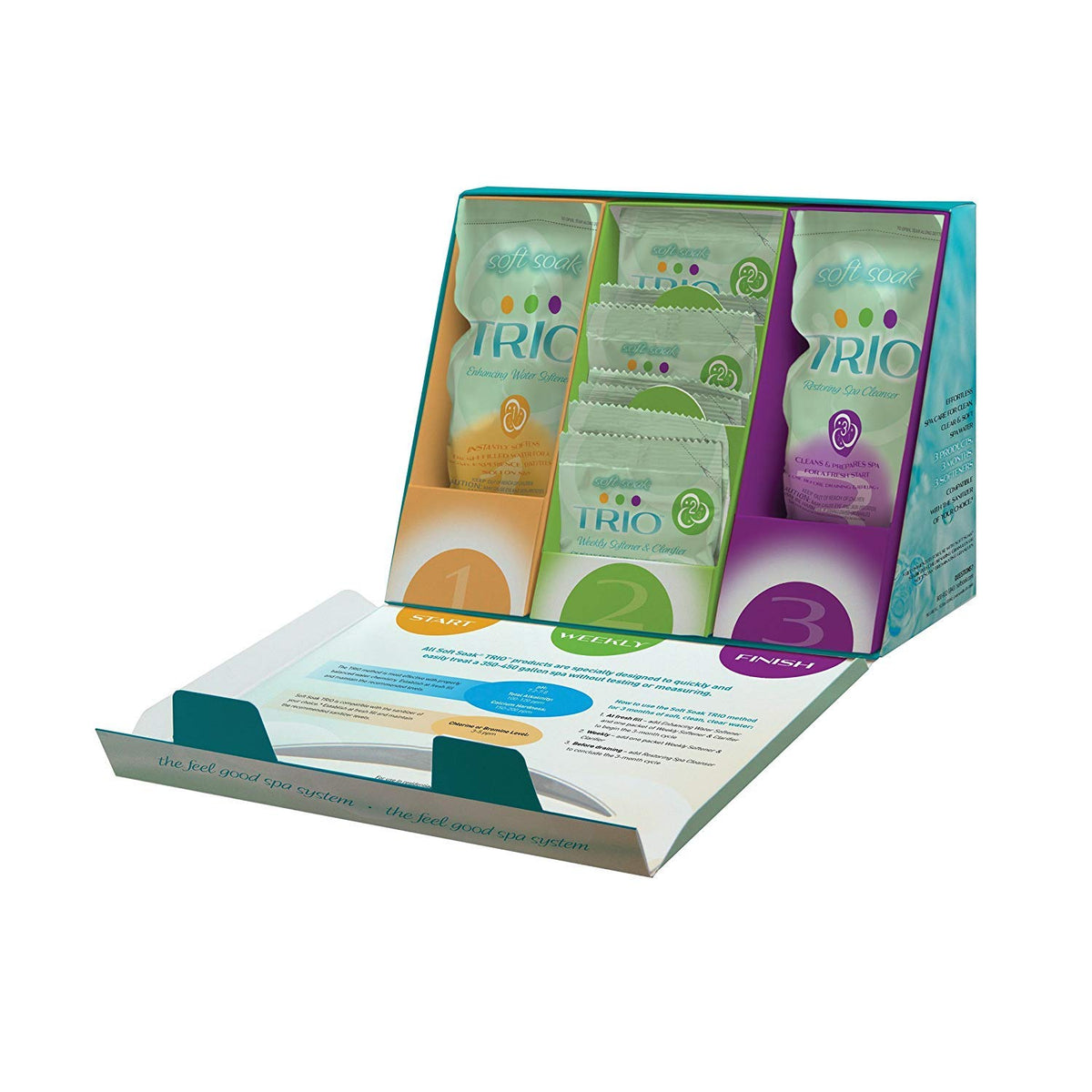 BioGuard SpaGuard Trio startup conditioner for soft, balanced spa water