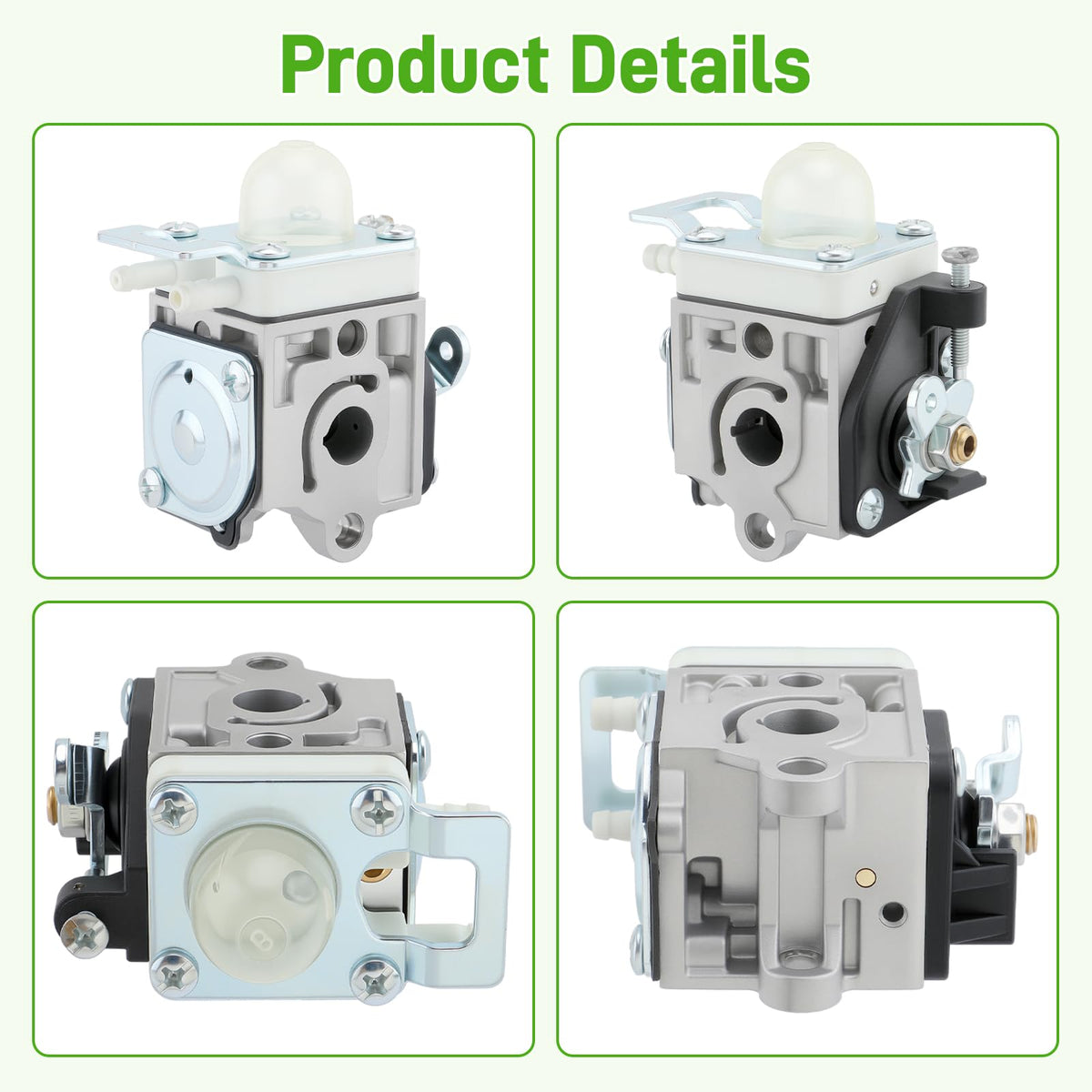 BioLion gasket set for sealing and precise fuel delivery