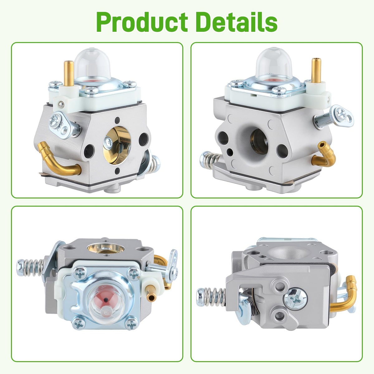 BioLion gaskets and seals ensure a secure fuel connection.