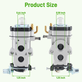 BioLion primer bulb enables quick start and priming.