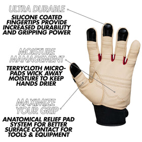 LightPrene wrist support enhances comfort during long gardening tasks.