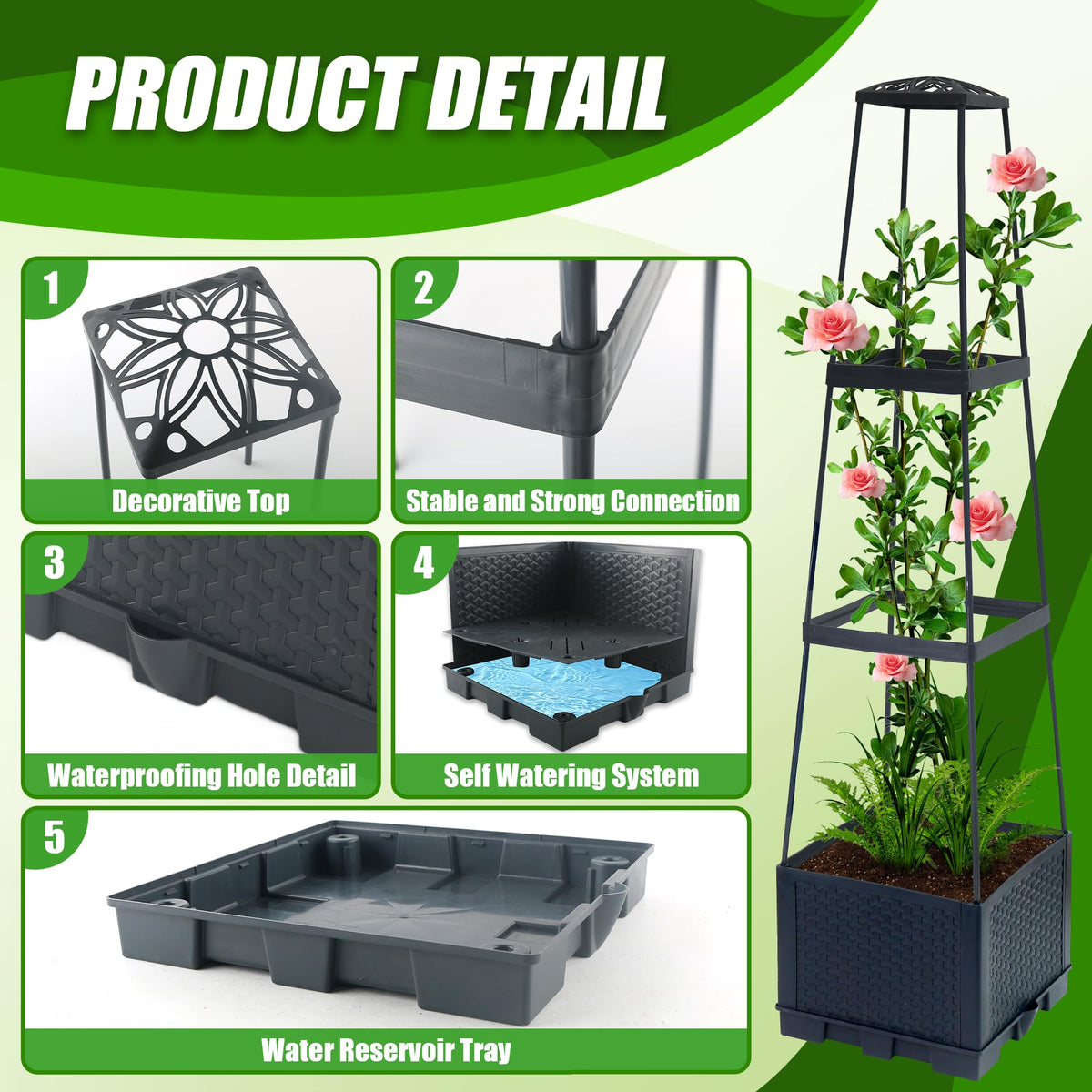 Biotolot durable fade-resistant PP material for long-lasting use