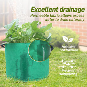 Biotolot foldable grow bags for easy storage and indoor use