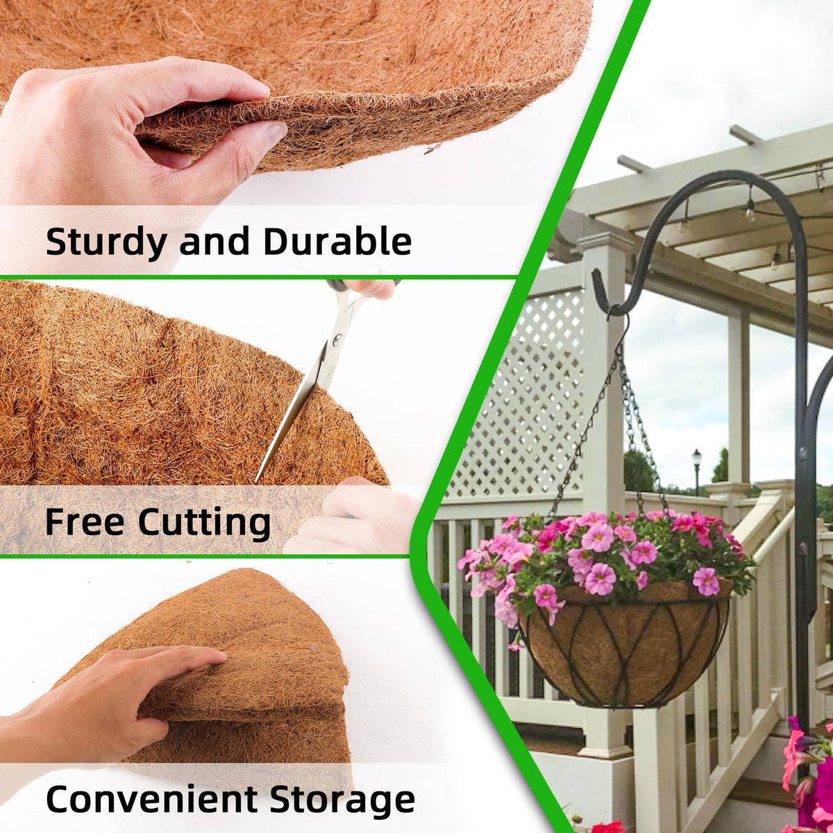 Biotolot round liner durability thick and robust for sun and wind protection