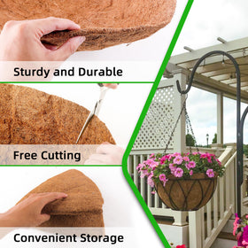 Biotolot round liner durability thick and robust for sun and wind protection