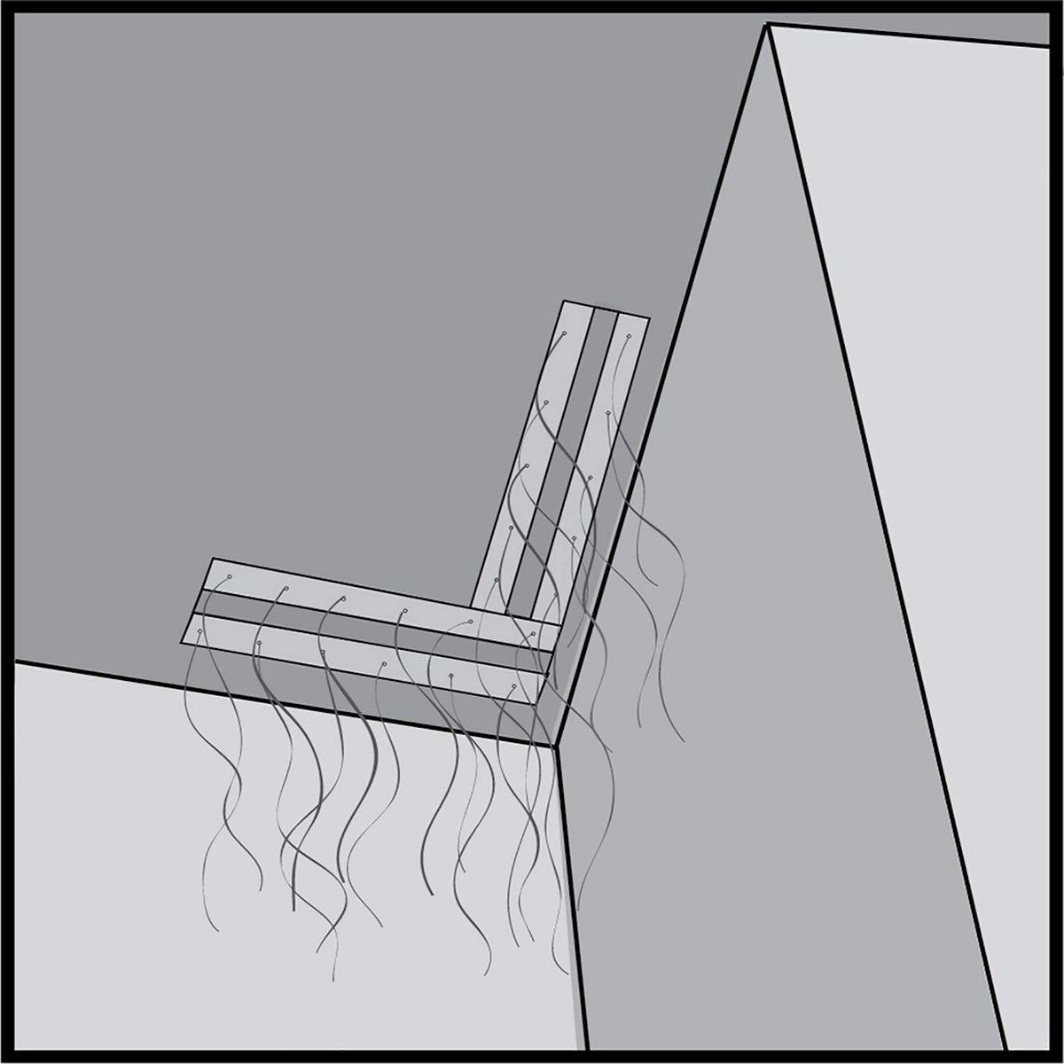 Bird B Gone Swallow Shield transparent barrier protects overhangs while staying barely visible.