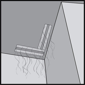 Bird B Gone Swallow Shield transparent barrier protects overhangs while staying barely visible.