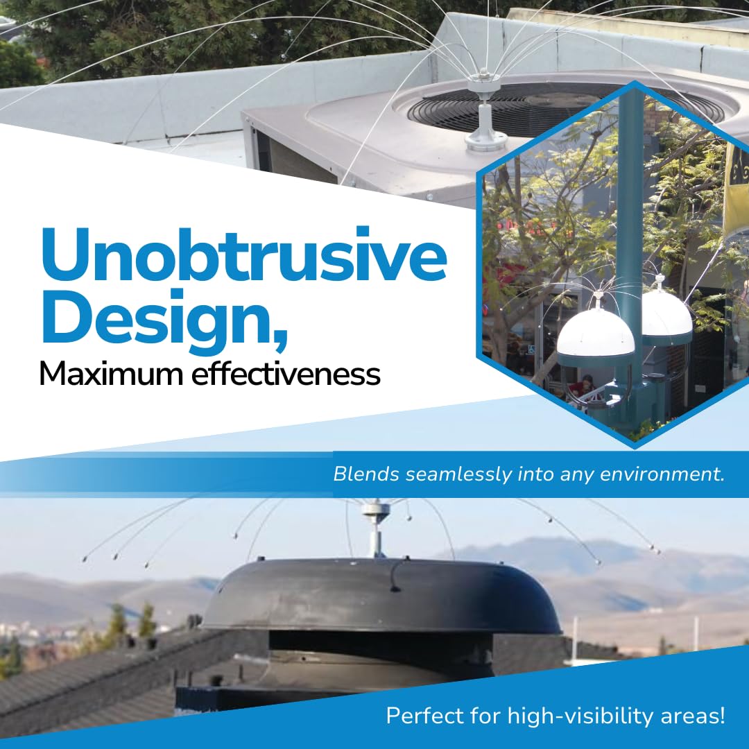 Removable base and 4 ft span enable quick access to protected areas.