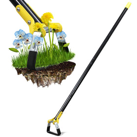 Bird Twig garden hoe with stirrup blade for fast weed removal in beds.