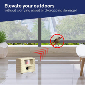 Bird-X Balcony Gard easy installation on outdoor surfaces.