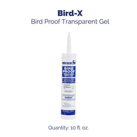 Bird-X Bird Proof Gel on window sill helps prevent roosting and mess