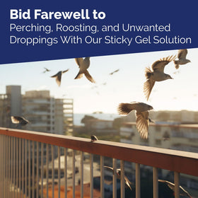 Bird-X Bird Proof Gel packaging tube ready for easy application