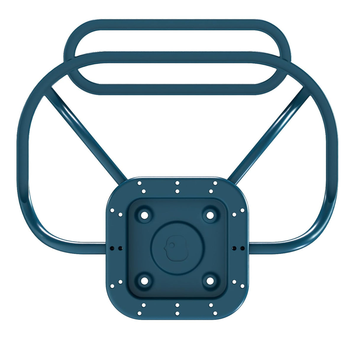 BirdBuddy blue perch extender color-match blue adds stylish cohesion to setup.